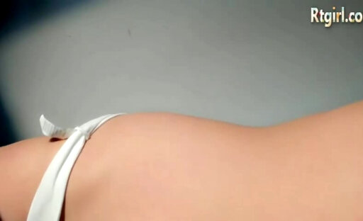 19yo russian shemale cutie strokes her small cock on webcam