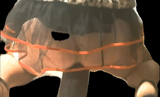 Horny sissy satisfies herself with huge  xxl dildo