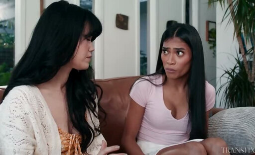 Sexy Asian Tranny Fucking White Pussy