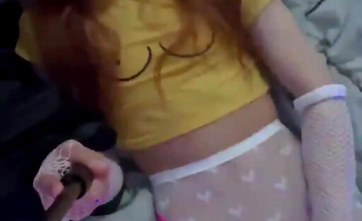 latin pink panty cum