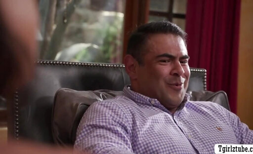 Rich man brings TS hitchhiker and fucks her ass