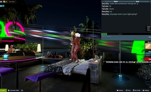 futa night club party fuck 3d multiplayer world