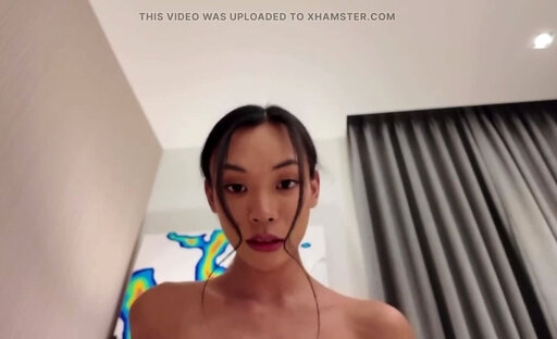 Beautiful ladyboy solo