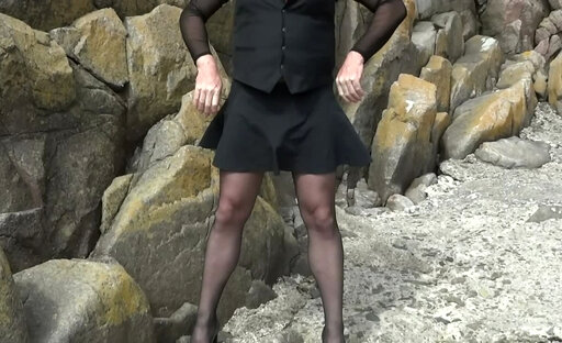 Crossdressing but it is windy again