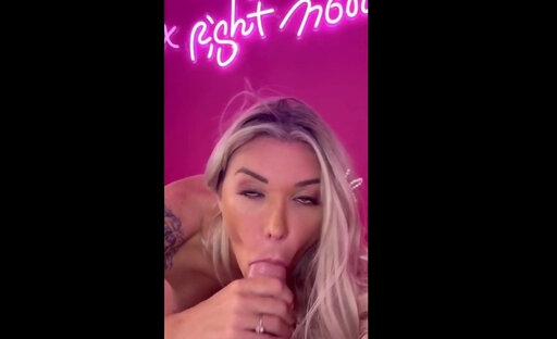 Dazzling Blonde Shebabe BJ and Anal