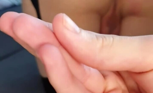 Tiny 18+ TS Boyfriend plays with her cock