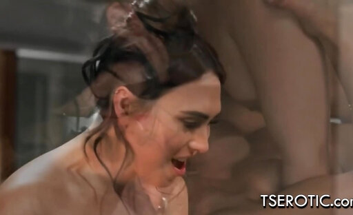 TS Girl Ember Fiera Fucks An Asian Girl