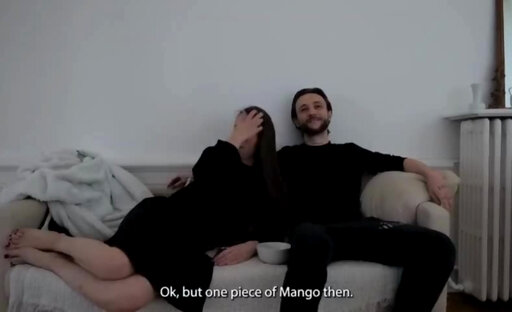 Movie night turned into a hot handjob