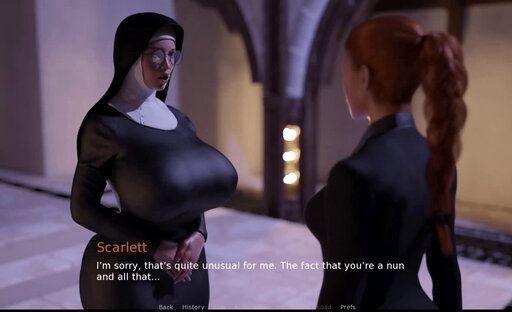 MILF Breeder 8 Scarlet Had to Fuck the Nun to Make Her Pregnant