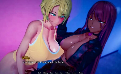 Futa's World of Ntr #10 - Animated Futa on Futa Sex Gameplay