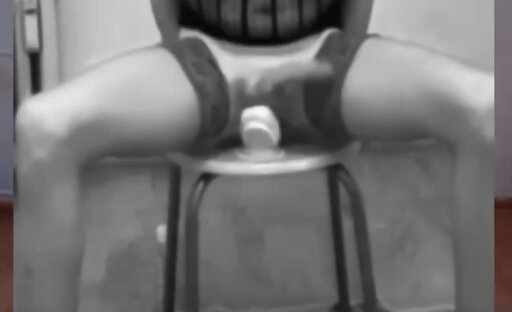 jerk off high heels