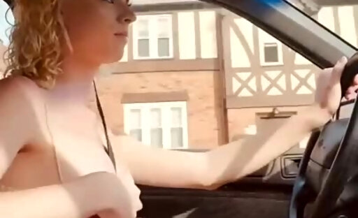 Wanking While Driving