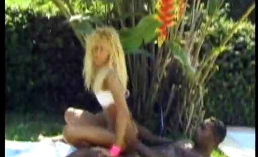 Danyelle Evangelista - ReUpload - Gets Black Dong Outdoors