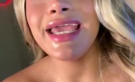 TS Viviana Blanco Cuming In Glass then drinking it