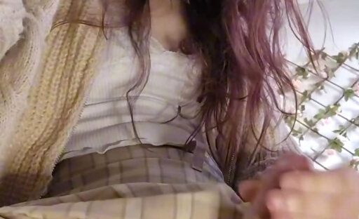 Looking Up Her Skirt