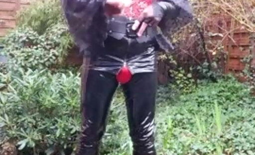 Dirty smoking outdoor