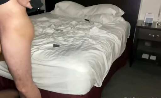 Ebony tranny fucked and jizzed on her huge tits