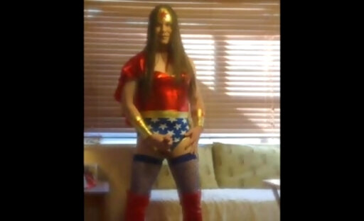 A hot Wonder Woman