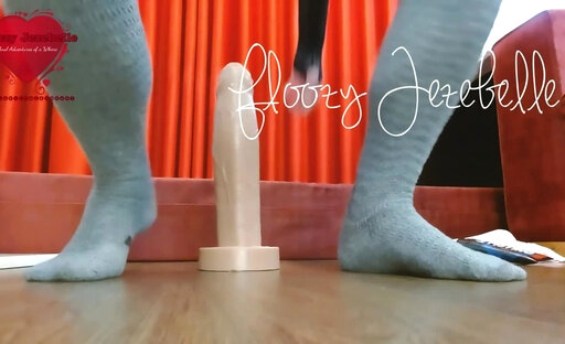 Floozy Jezebelle Taking Huge Dildos In The Ass