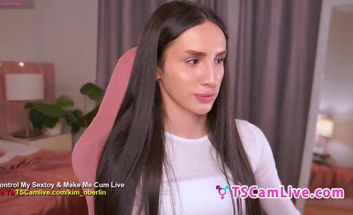 Stunning Tattooed TS Babe Teases her Pecker Part 7