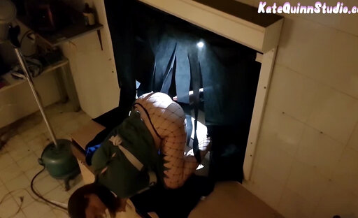 Trans nurse gets trapped and needs to fuck her way out