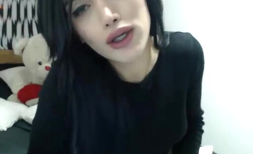 Hot camgirl suck dildo