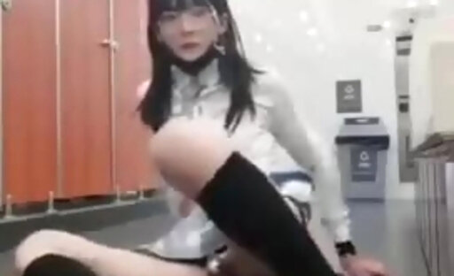 Public Restroom Masturbate