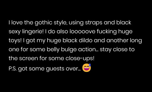 Gothic BDSM straps close-up anal Belly bulge And risky Cumshot