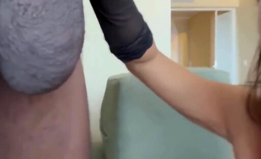 Lick that balls and big cock before i fuck you