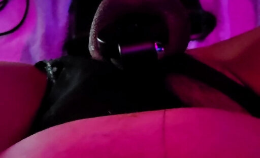 Chastity and my fuck machine