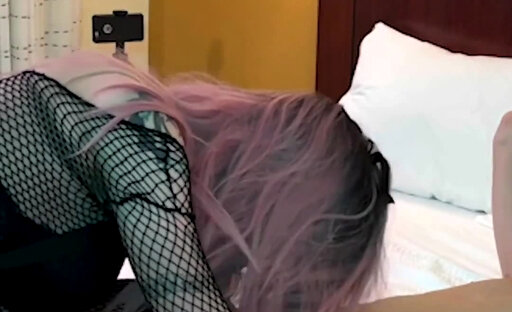 Goth Sissy Jade Madison Deepthroating Dick - Compilation 4