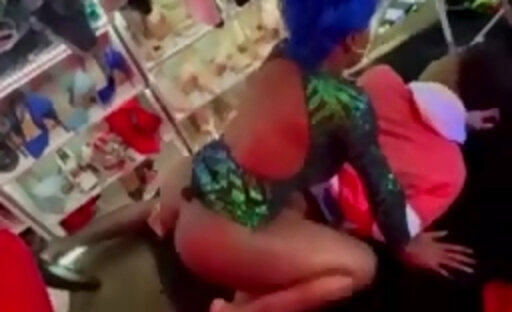 She fucks a small dicked ninja