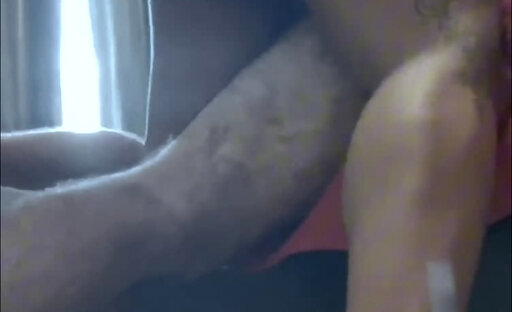 A strong ts fucks a older guy & Creampies him