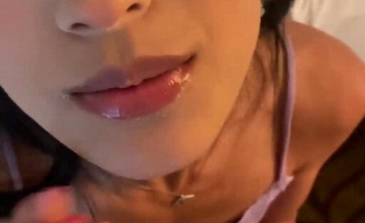 Cute Teen takes Load in Mouth