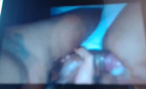 Rare extremely sloppy phone creampies