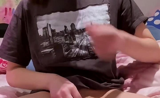 Transgirl with perfect body and small cock