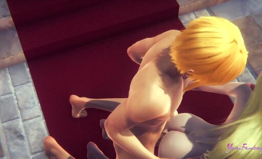 Yaoi Femboy - Yuki handjob blowjob and fucked