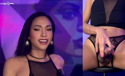 Doble El Goteo De Semen, Todo Mientras Está Sentado Tranny Porn