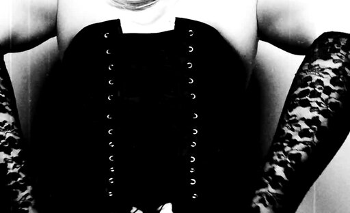 Black and white