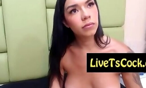 randy tattooed mexican tranny teasing live on live webc