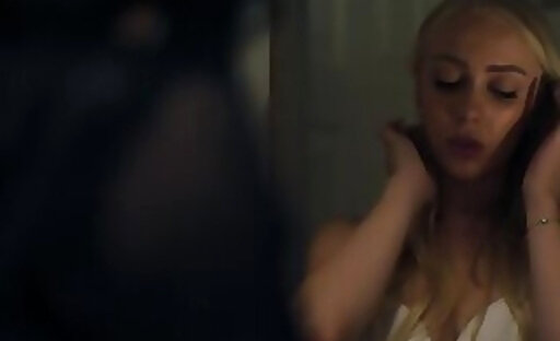 TS vampire Ariel Demure fucks her hot blonde girlfriend Braylin Bailey!
