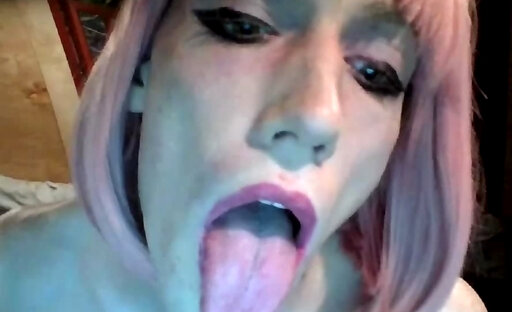 Cute cd begs for cum