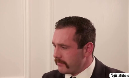 Lucky lawyer anal fucks his TS client after divorce