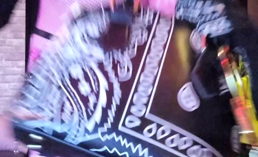 Leggings Déchiré, ?BoDyRose, Talons Aiguilles Roses Clous, String Latex VaneSsaBiTCHx