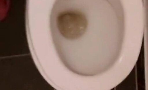 Trans Sissy pee served on toilet suck it up whore