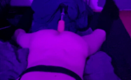 Crying bitch practicing for Daddy