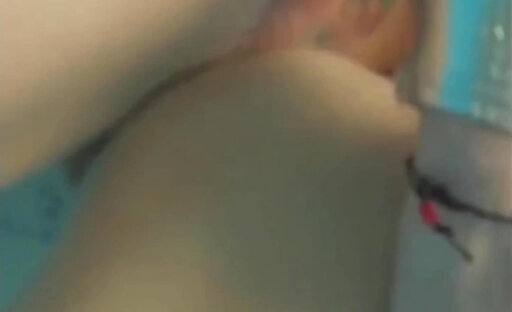 Shemale cum compil water pool underwear