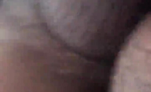 Ebony TS fucking her on the floor