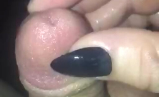 Sissy slut rubbing little clit
