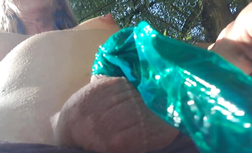 Hot Piss Action in a Condom with Swallowing, Golden Shower and Anal